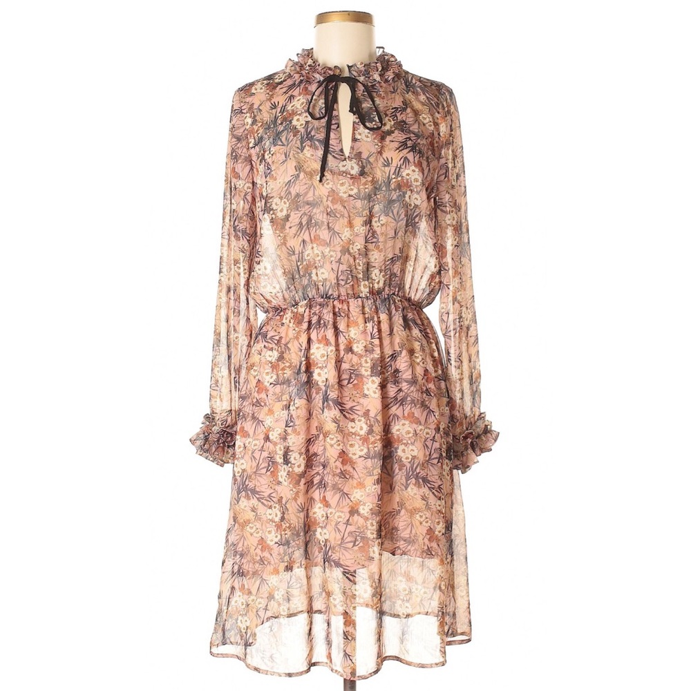 Floral Print, Boho, Prairie, Western Dress